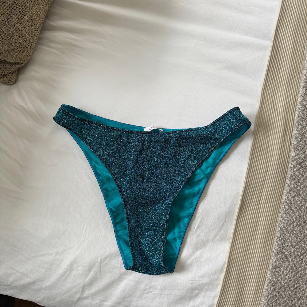 Oseree Lumiere Ocean Blue Bikini Bottom